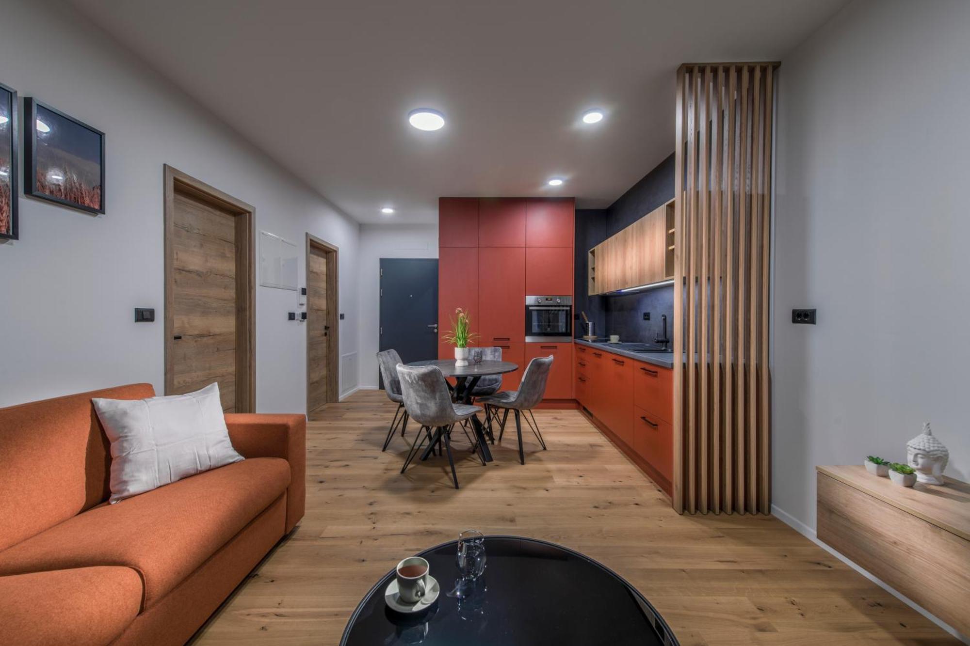 Apartmaji Harpf Slovinský Hradec Pokoj fotografie